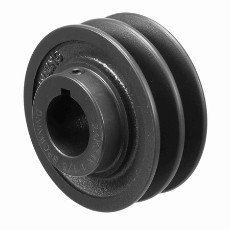 Browning 2 Groove Cast Iron Fhp - Finished Bore Sheave, 2AK34X 1 1/8 2AK34X 1 1/8